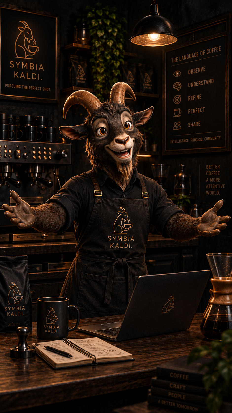 Hands preparing espresso grounds in a portafilter